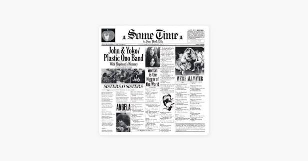 0612 Some Time in New York City-John&Yoko