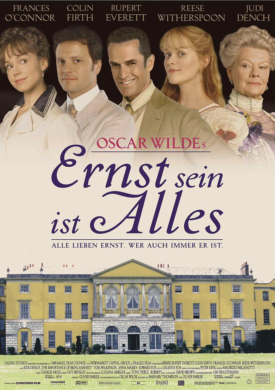 甜心大话王 / The Importance of Being Earnest